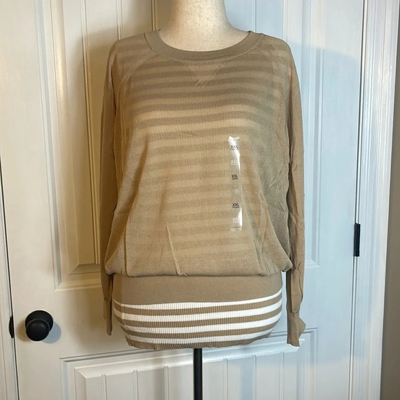 TOMMY HILFIGER
Women's Double-Layer Sheer Sweater Sz XXL (NWT) - Picture 2 of 12